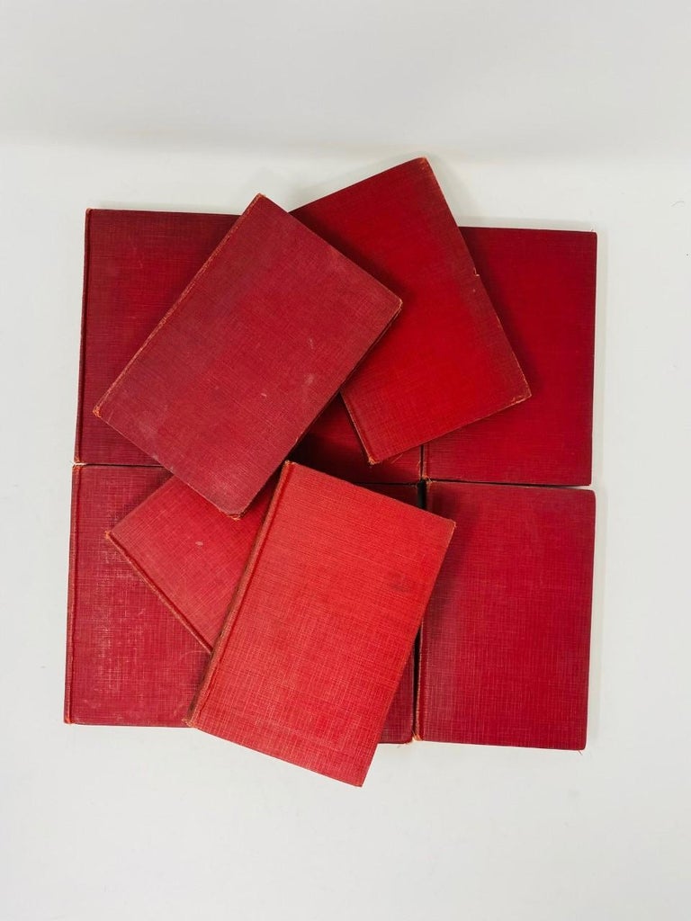 Rare Antique Books Set of 10 The World's 50 Best Short Novels from 1929