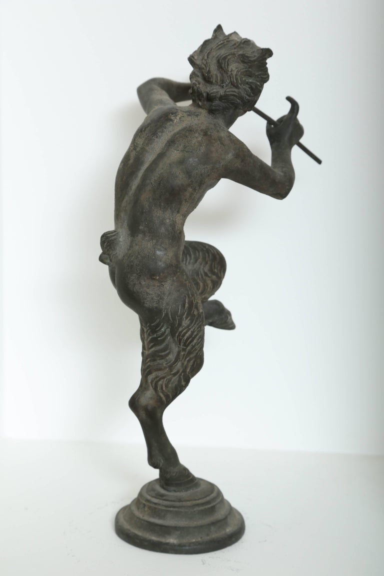 Rare Antique Bronze Sculpture of Pan the Mythological God at 1stDibs