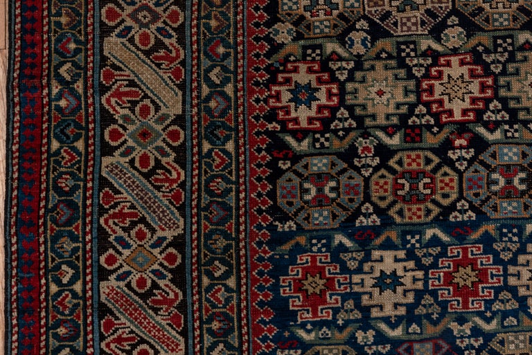 Rare Antique Caucasian Chichi Rug, circa 1900s For Sale at 1stDibs