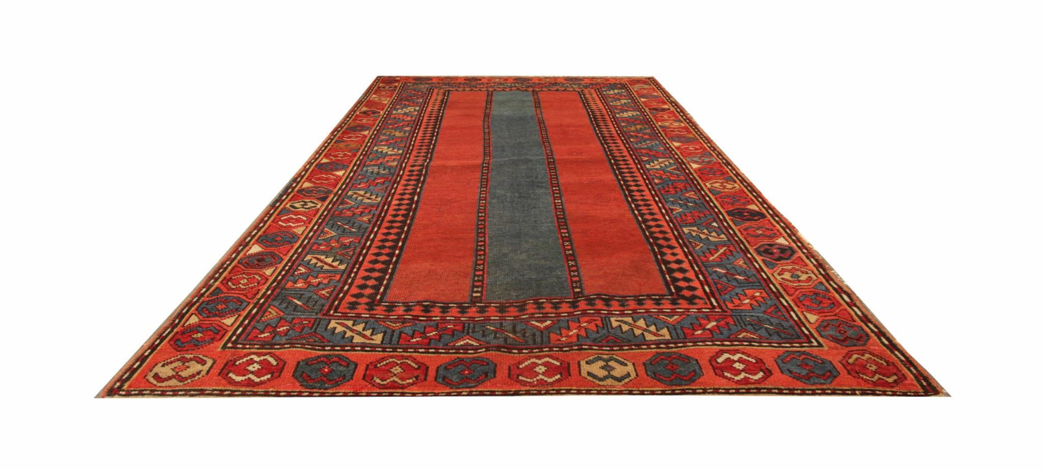 Seltener antiker kaukasischer moderner Talesh Orientteppich Handgefertigt aus Talesh Gebiet (Hollywood Regency) im Angebot