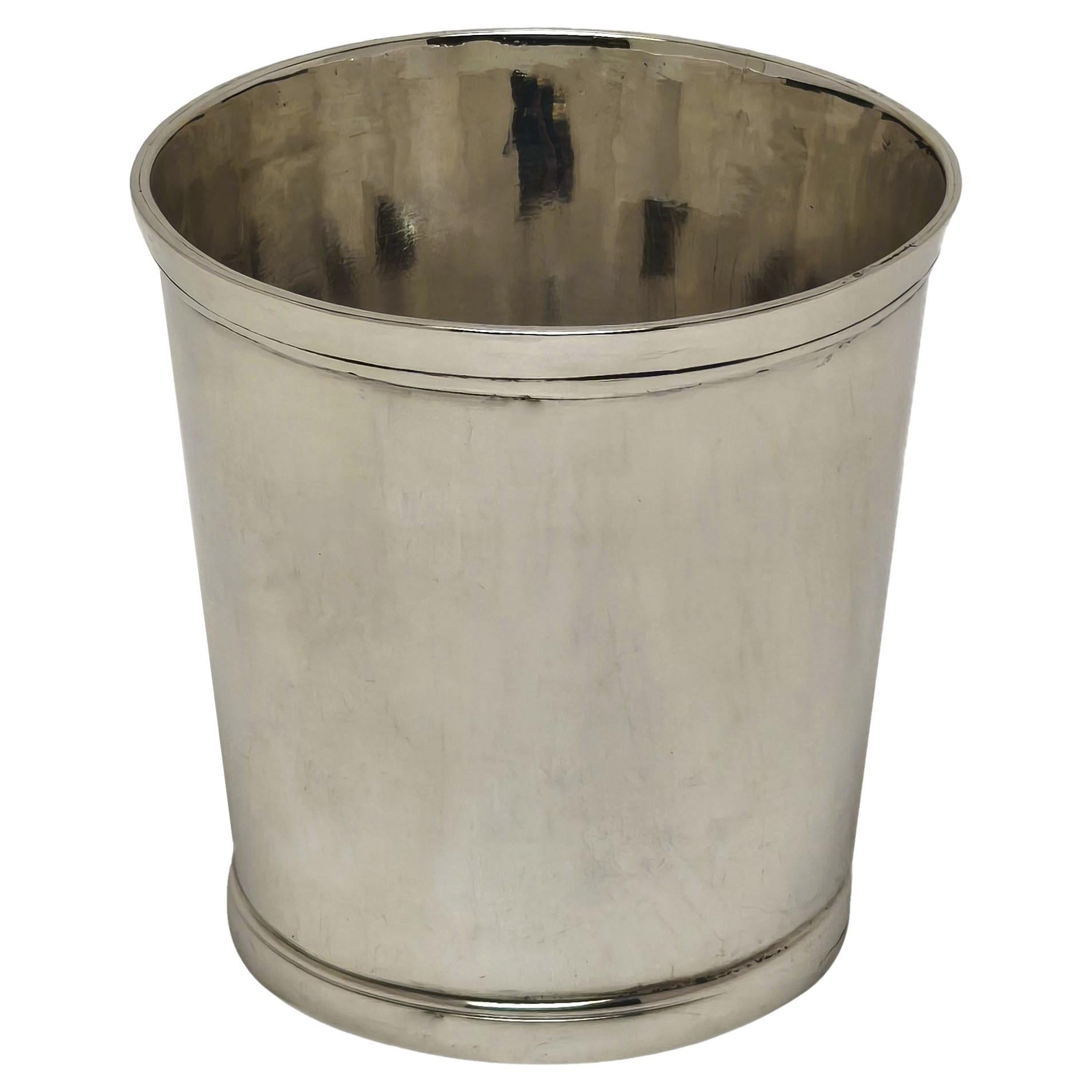 Rare Antique Chester Sterling Silver Beaker / Cup 1785 18th Century