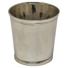 Rare Antique Chester Sterling Silver Beaker / Cup 1785 18th Century