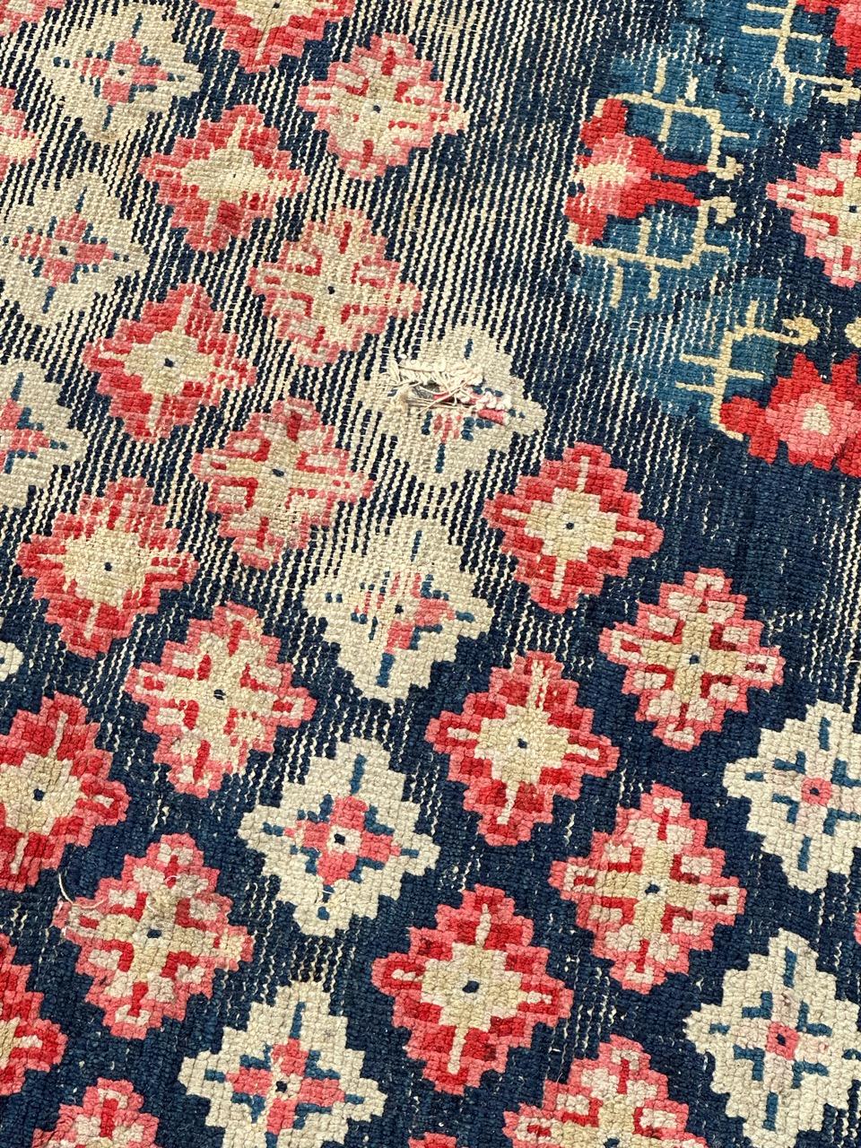 Rare antique Chinese collector rug For Sale 10