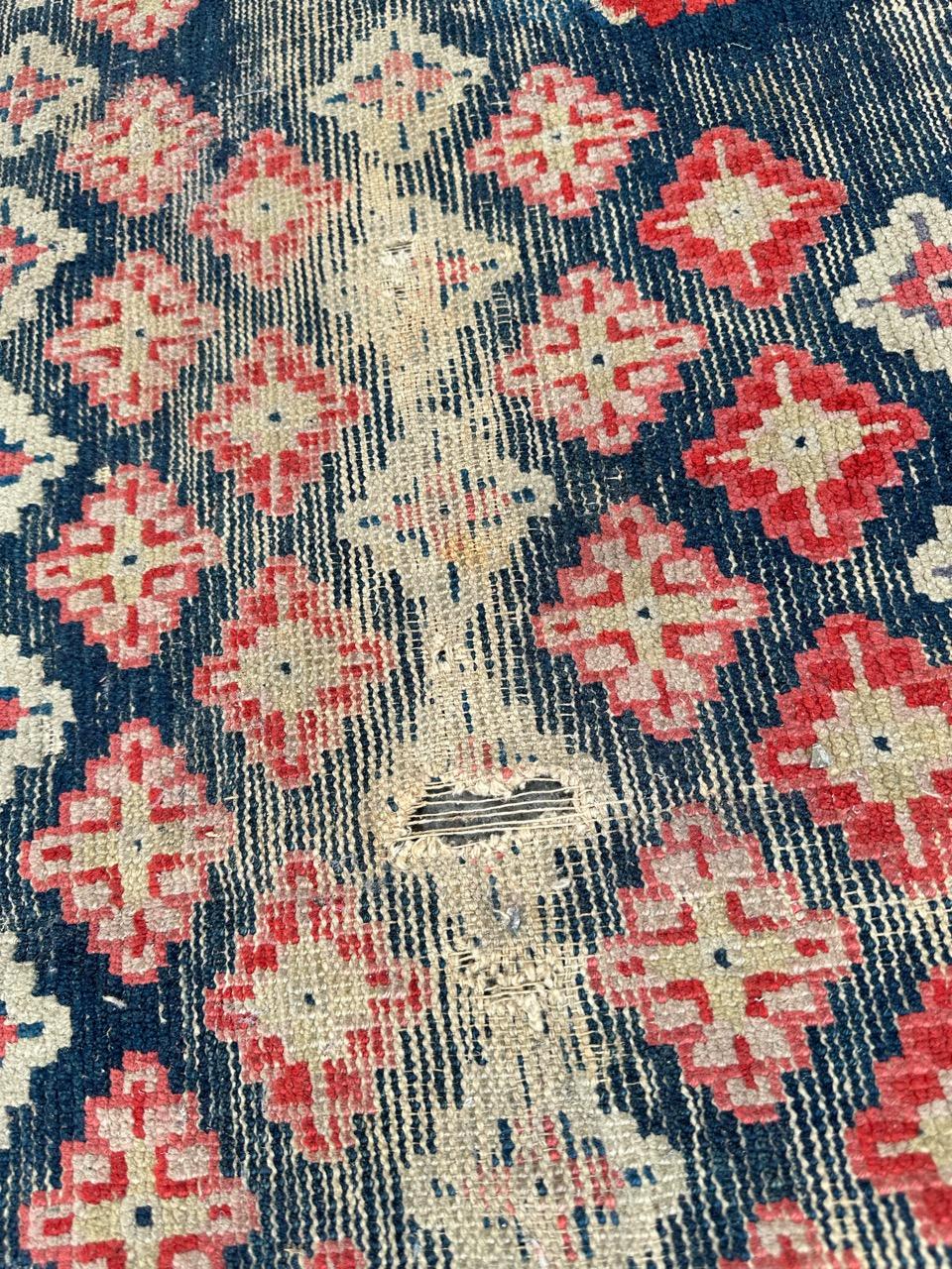 Rare antique Chinese collector rug For Sale 2