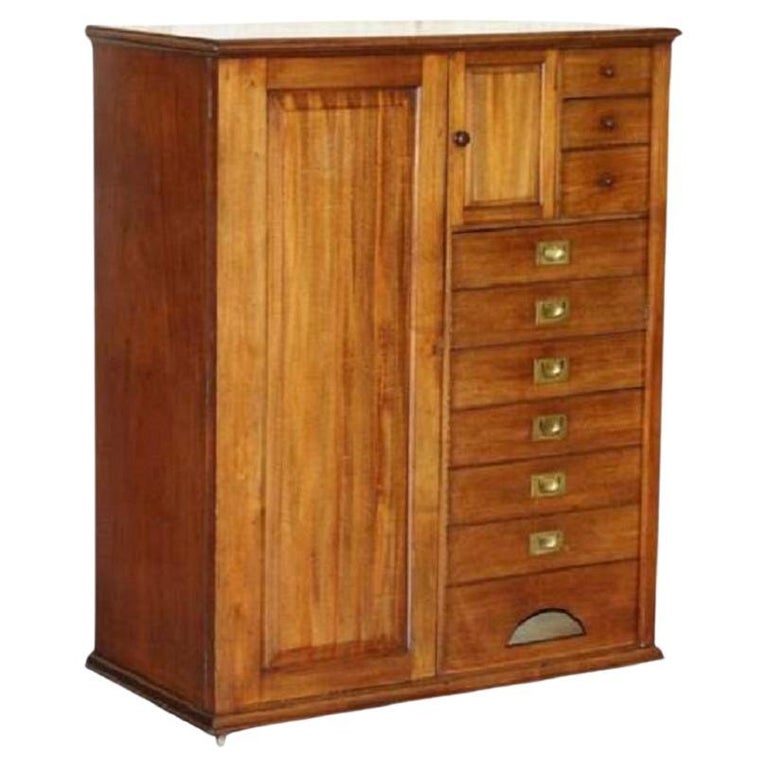 Rare Antique circa 18601880 Military Campaign Gentleman's Wardrobe