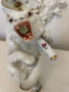 Rare Antique Early Period Meissen Porcelain Jug