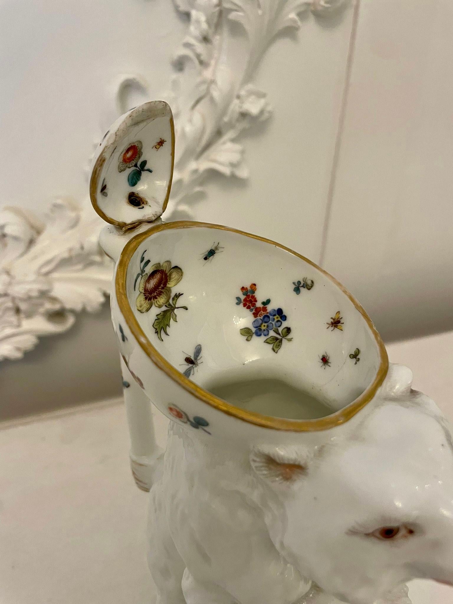 Rare Antique Early Period Meissen Porcelain Jug For Sale 1