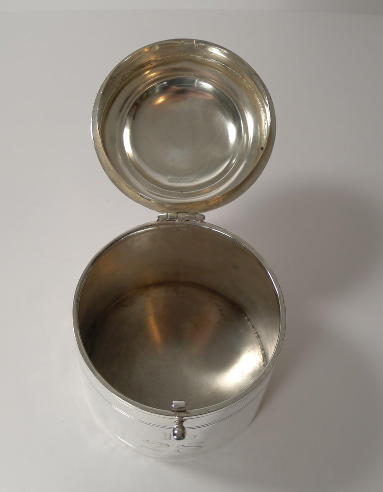 Rare Antique English Biscuit Box 28 lb Weight c.1870 For Sale at 1stDibs