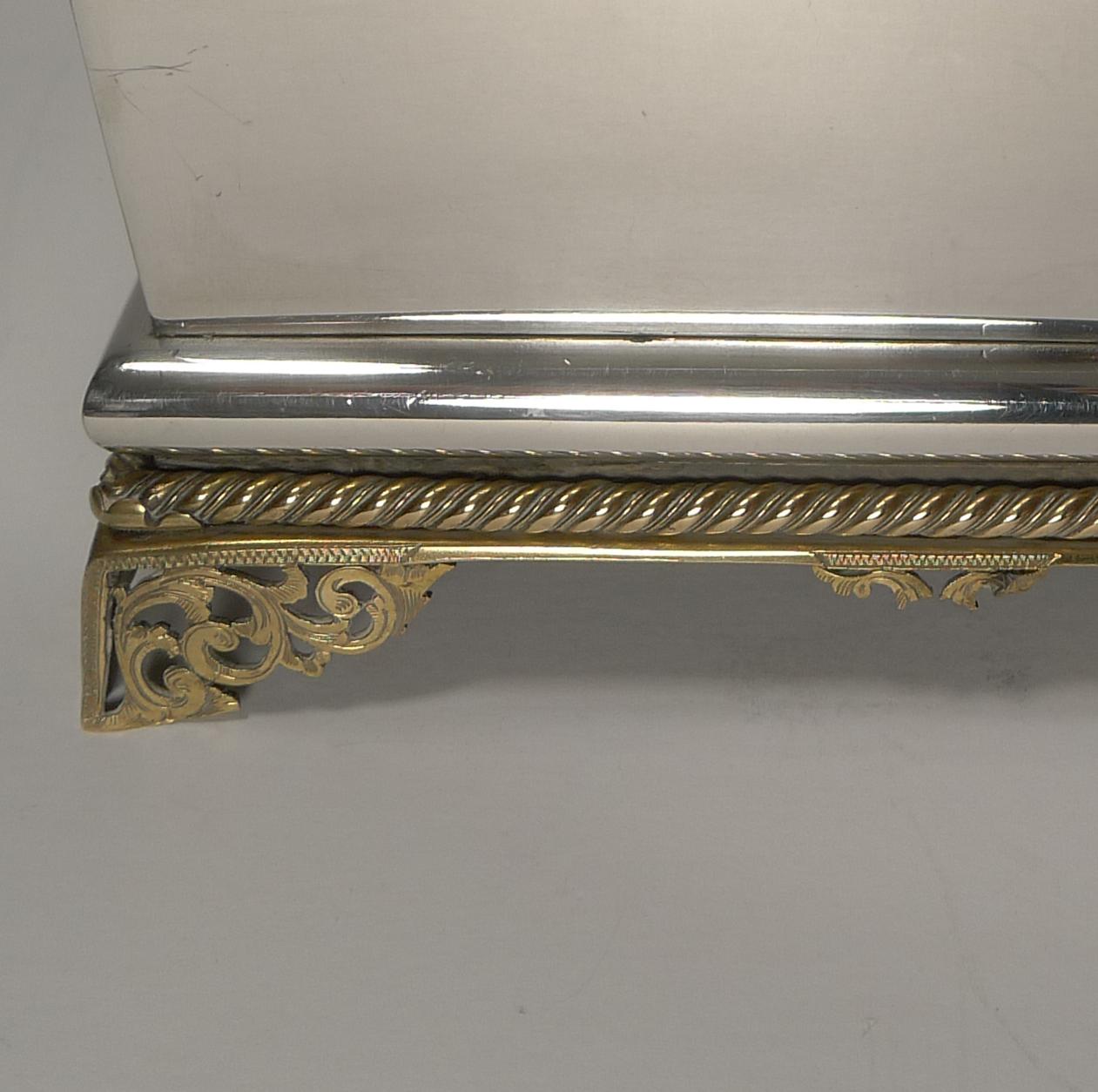 Rare Antique English Coin Safe / Jewelry Cabinet, circa 1860 4