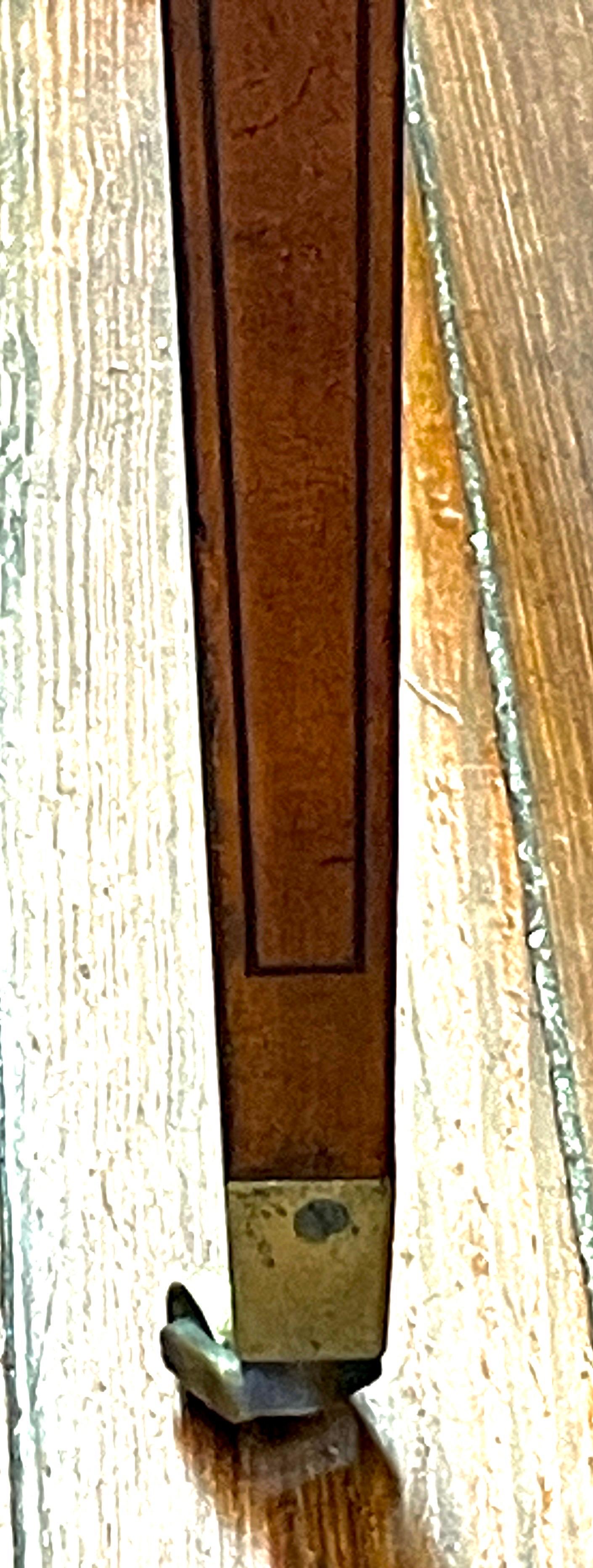 Seltener antiker englischer Geo. III. Regency-Tisch mit Intarsien aus satiniertem Holz mit hängenden Blättern Pembroke im Angebot 9