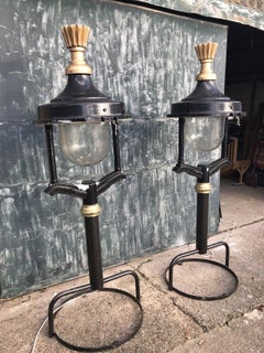Rare Antique English Lanterns, Vintage