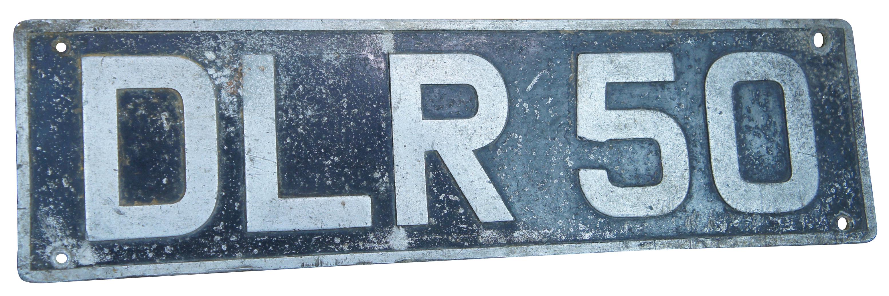 dlr license plate