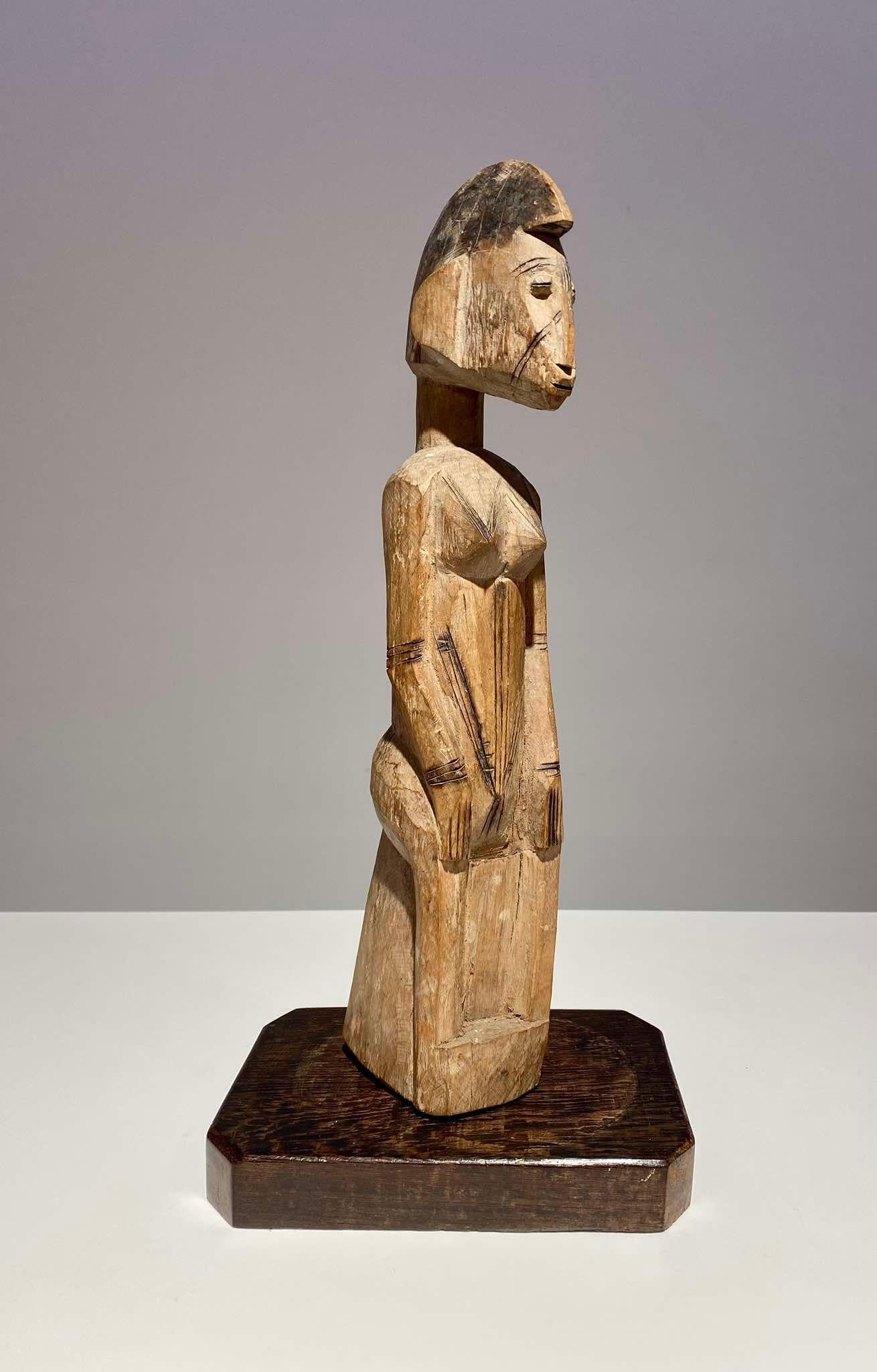 Rara statua antica di Kurumba femminile Marka Malinke Mali Burkina Faso  Arte africana in vendita 5