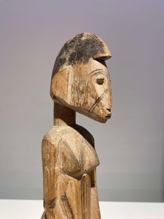 Rare antique female Kurumba statue Marka Malinke Mali Burkina Faso  African Art