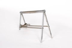 Rare Antique French Art Deco Wine Bottle Holder by Jacque Adnet, 1940s