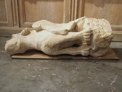 Seltene Antike Französisch geschnitzt Kalkstein Wasserspeier Speier, Pre-1700