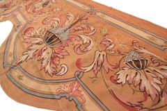 Raro arazzo francese antico "Entre Fenetres", circa 1880