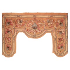 Raro arazzo francese antico "Entre Fenetres", circa 1880