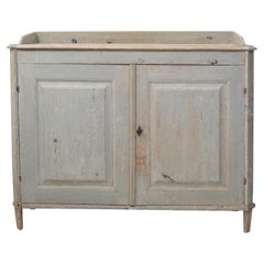 Seltenes antikes, echtes, schwedisches Gustavianisches Sideboard