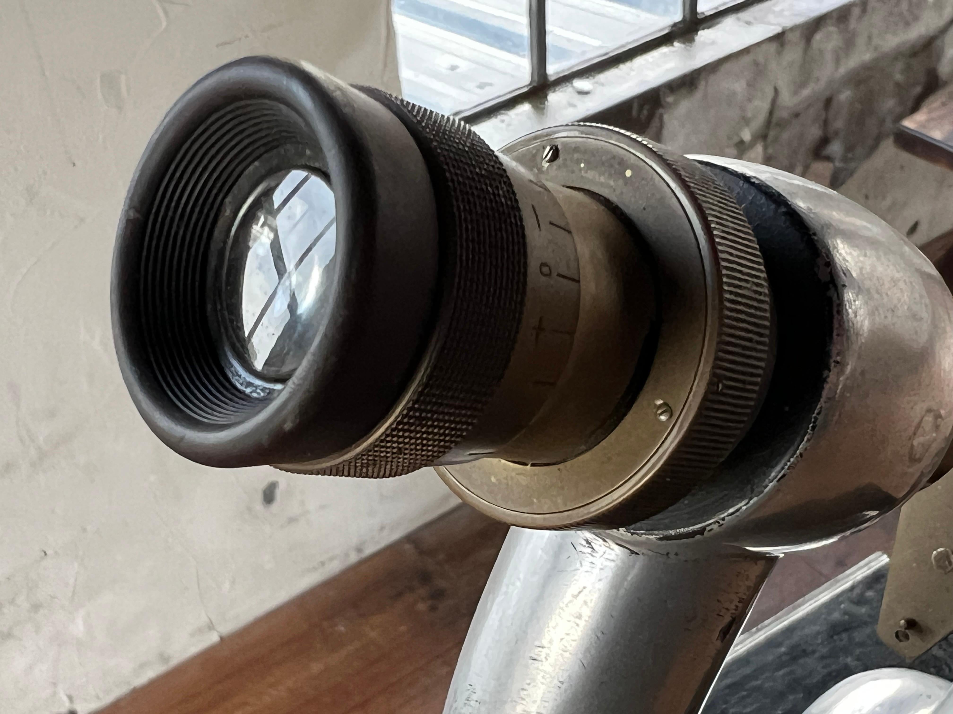 Raro e antico misuratore di lenti tedesco Oculus, lensometro, microscopio ottico anni '30 10