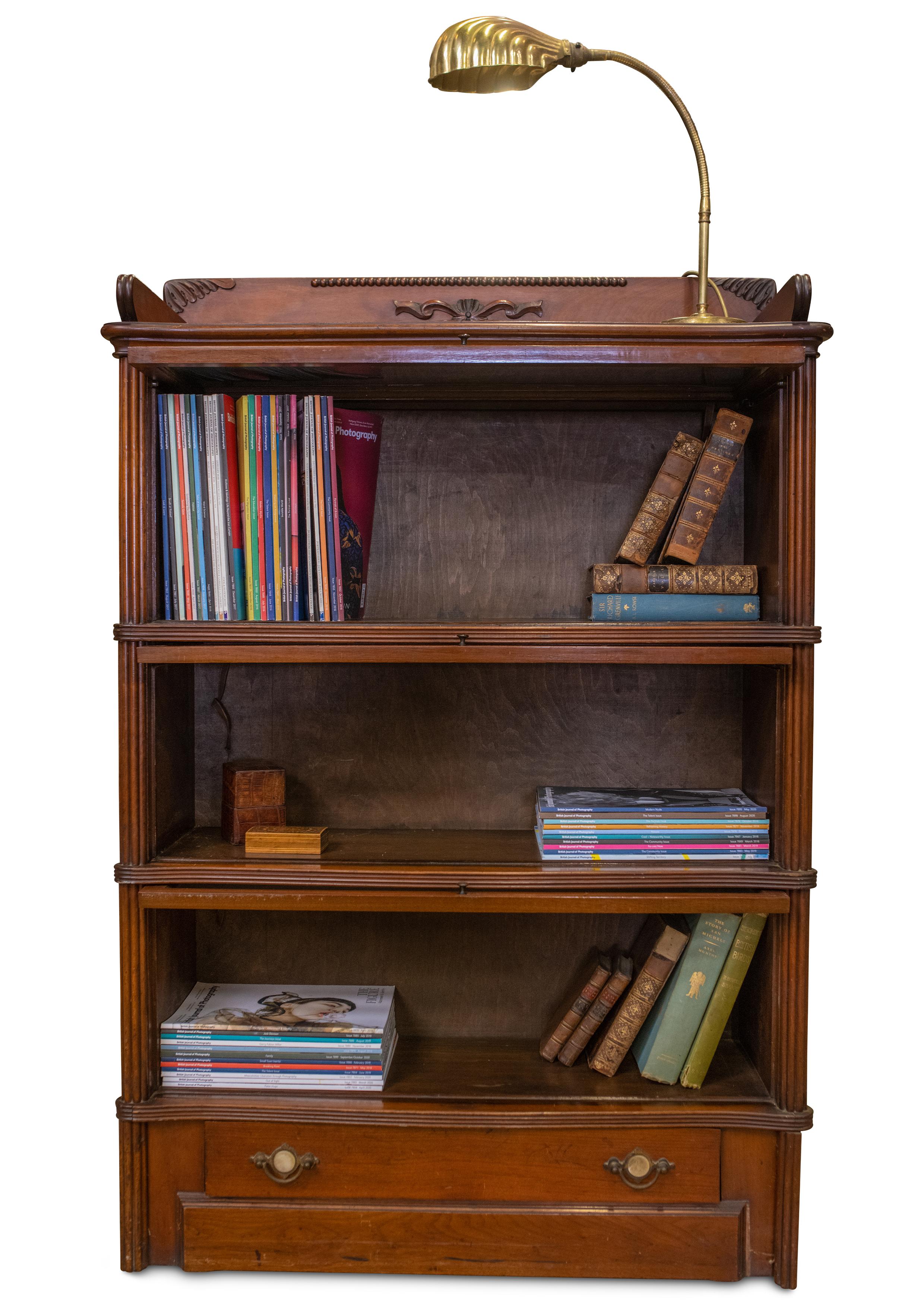 the globe-wernicke co sectional bookcase