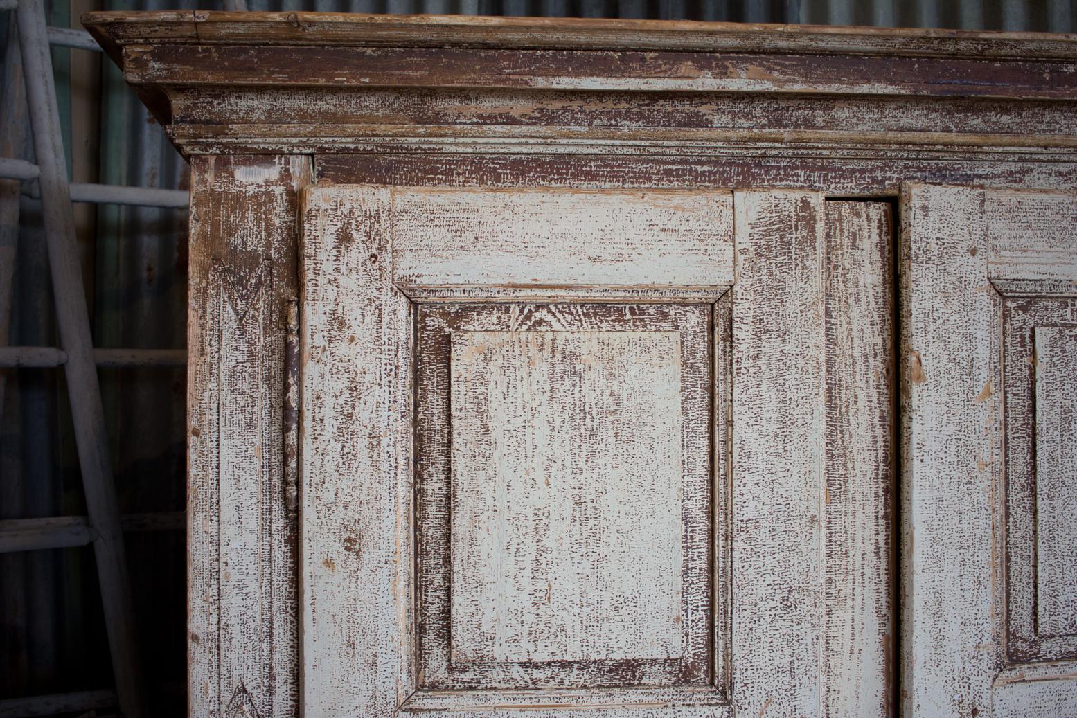 Rare Antique Gustavian Cupboard In Good Condition In Calgary, Alberta