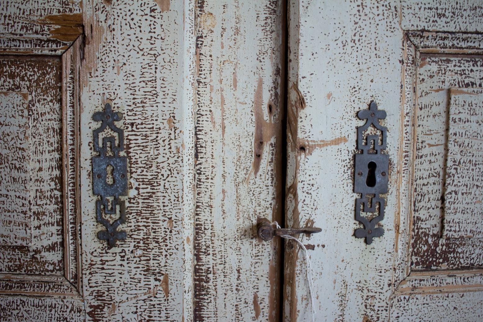 19th Century Rare Antique Gustavian Cupboard