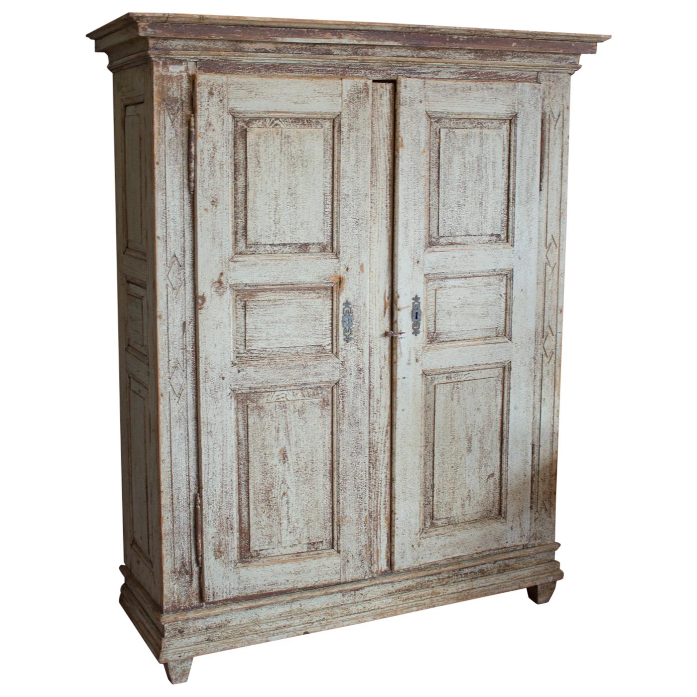 Rare Antique Gustavian Cupboard