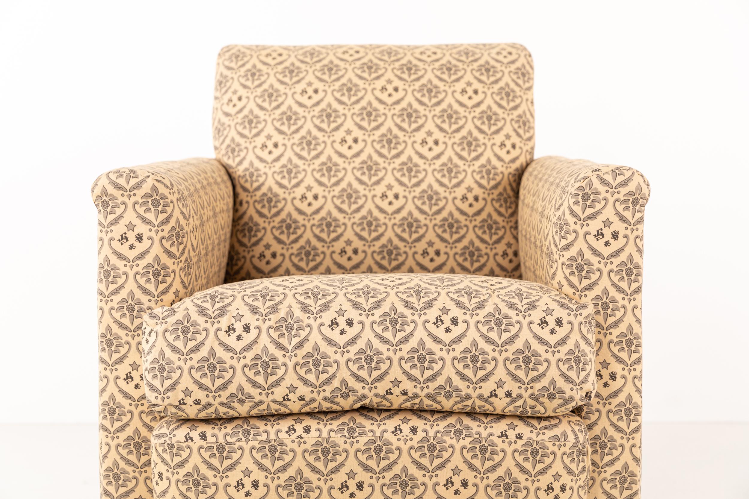 Rare Antique Howard & Sons 'Oslo' Childs Country House Armchair, circa 1920 In Good Condition In London, GB