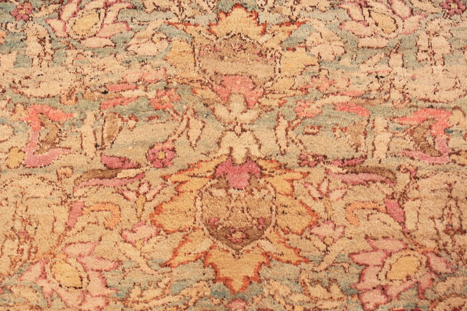 19th Century Antique Indian Agra Rug. 10 ft 3 in x 14 ft 4 in For Sale