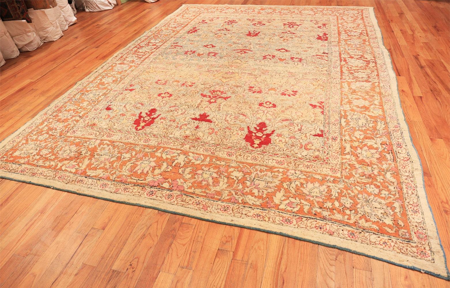Antique Indian Agra Rug. 10 ft 3 in x 14 ft 4 in For Sale 1