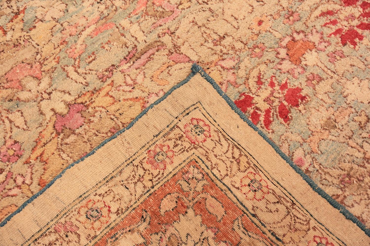 Antique Indian Agra Rug. 10 ft 3 in x 14 ft 4 in For Sale 3