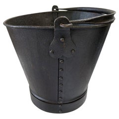 Rare Antique Iron Buckets from Indonesia, circa 19th Century