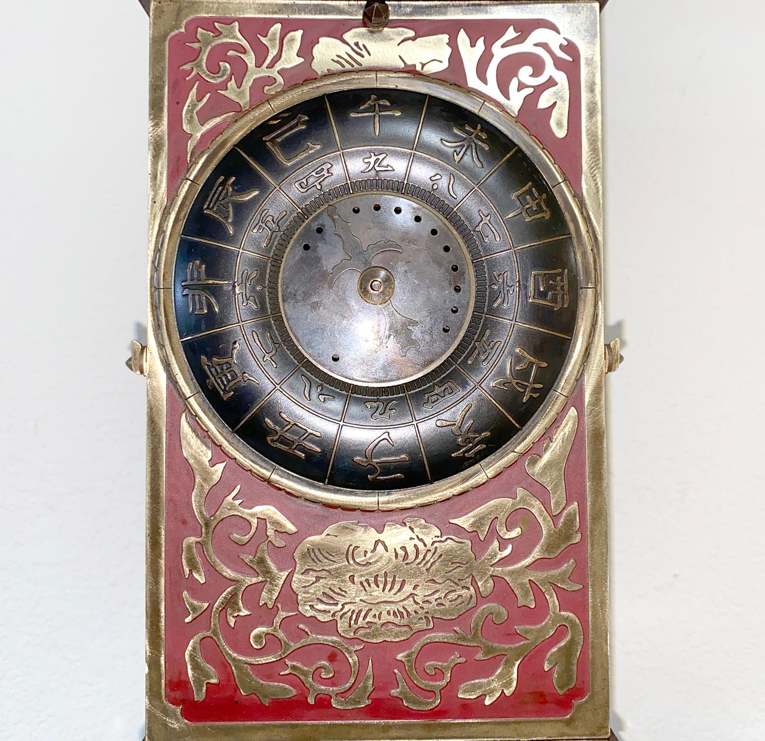 antique japanese clock