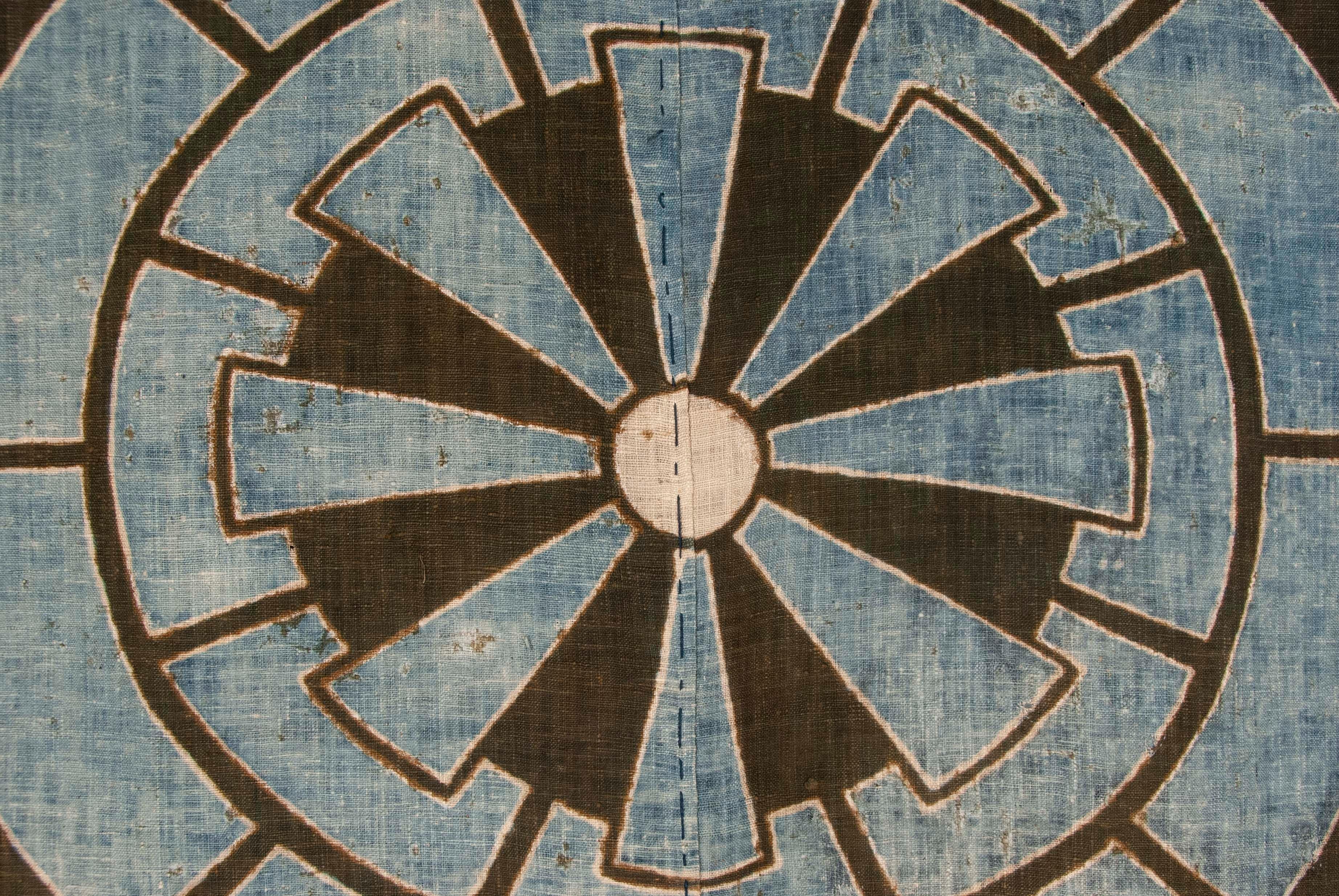 Raro Kimono Japonés Antiguo de Gran Tamaño para Dormir (Yogui) en venta 1