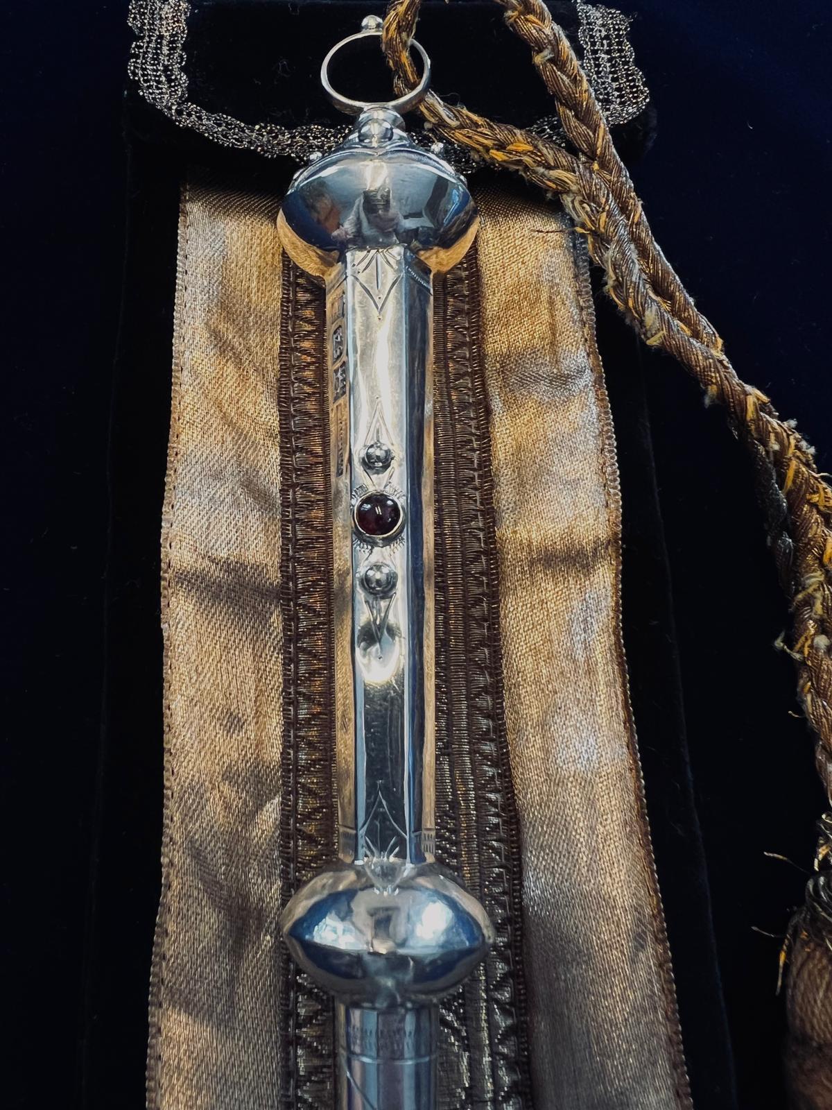 Soviet Pointer Rare Antique Judaica Torah Pointer Yad, Imperial Russia 1857 For Sale ...