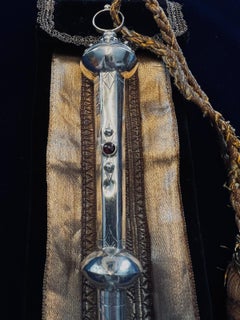 Rare Antique Judaica Torah Pointer Yad, Imperial Russia 1857