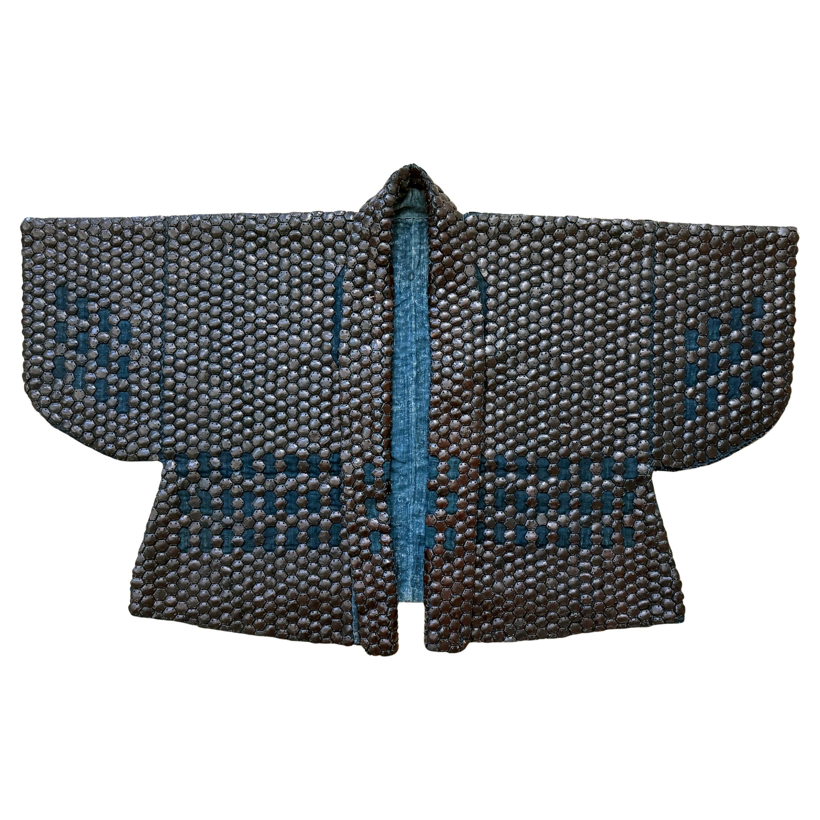 Rare Antique Kikko Katabira Armor Jacket Edo Period