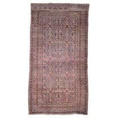 Rare tapis ou tapis Kothan ancien