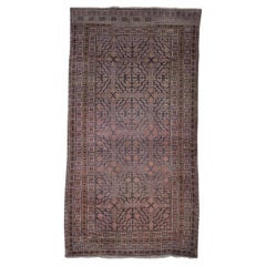 Rare tapis ou tapis Kothan ancien