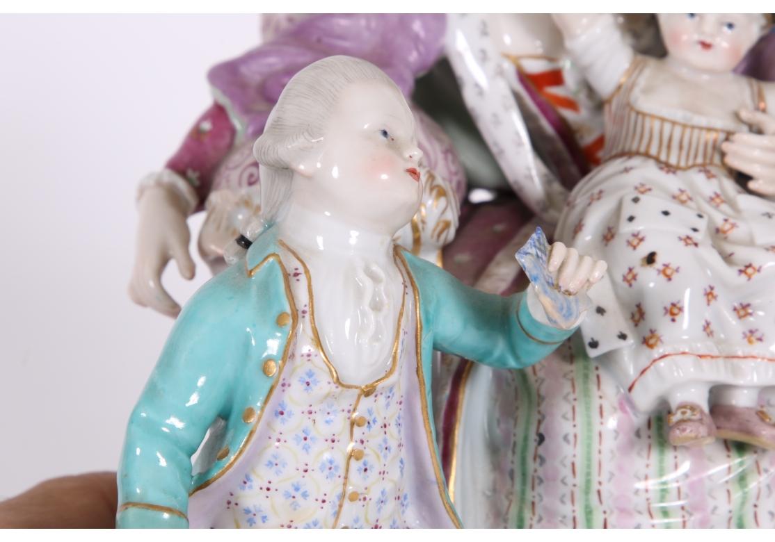 Rare Antique Meissen Figural Group - 