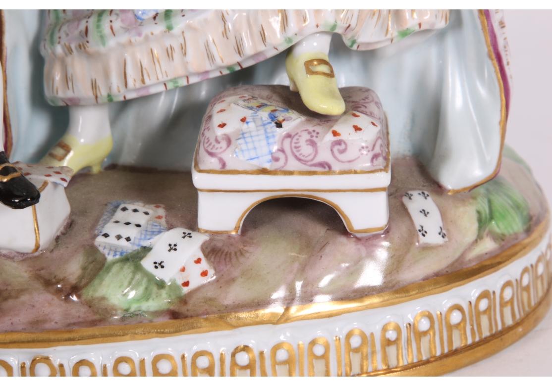 Rare Antique Meissen Figural Group - 