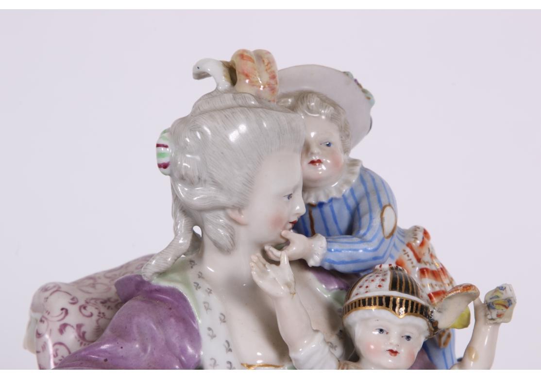 Rare Antique Meissen Figural Group - 