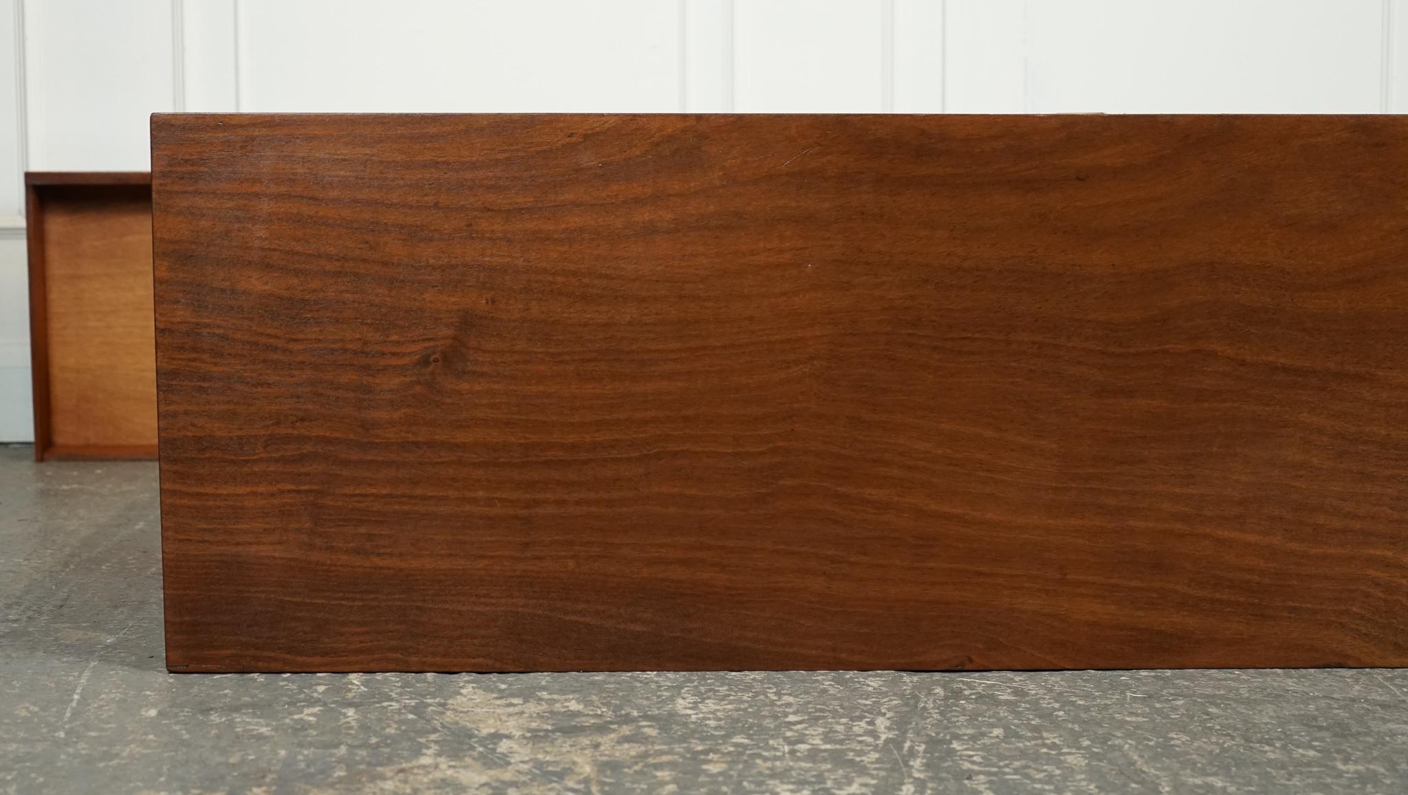RARE ANTICHE CAMPAGNE MILITARI MERCHANTS COUNTER SiDEBOARD GRADUATED DRAWERS in vendita 4