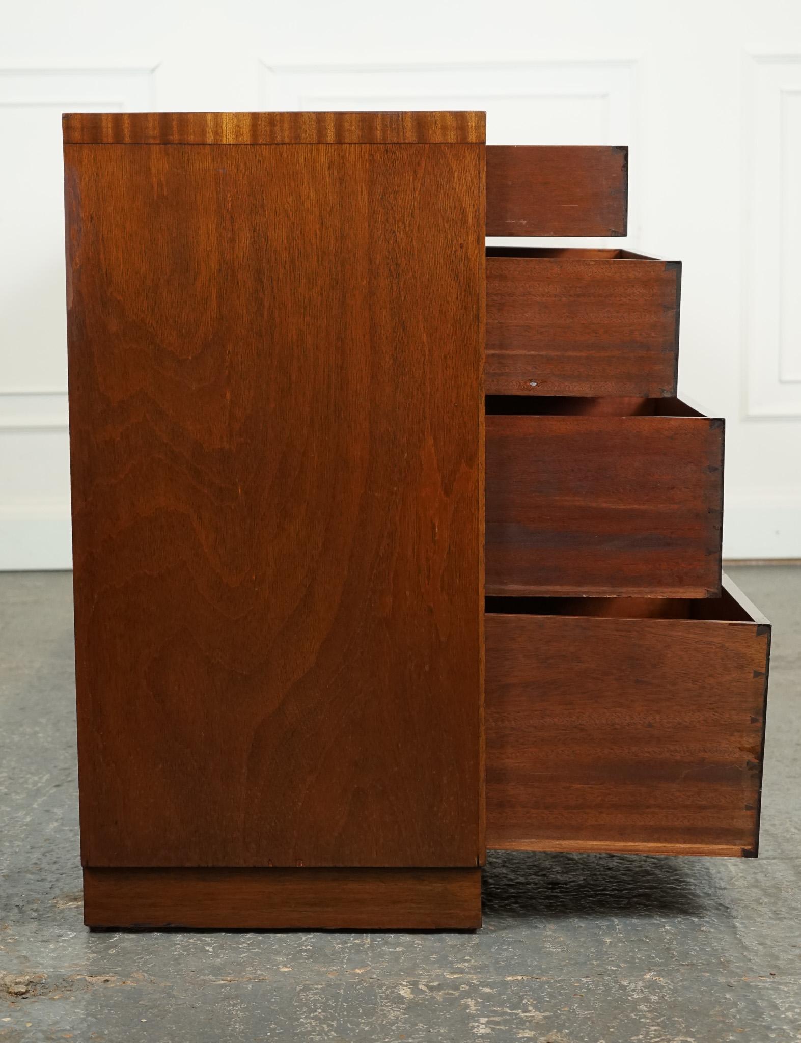 RARE ANTICHE CAMPAGNE MILITARI MERCHANTS COUNTER SiDEBOARD GRADUATED DRAWERS in vendita 9