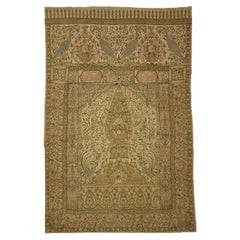 Rare Antique Mughal Palampore Textile with written Cartouches