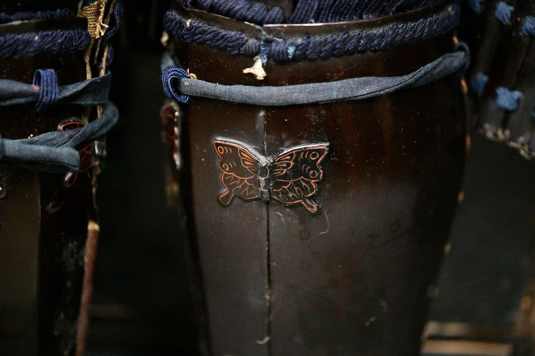 Raro Antiguo Original alto Rango Período Edo Samurai armadura Yoroi Japón Daimyō en venta 5