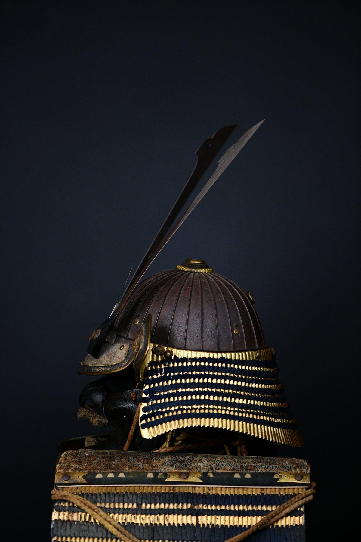 Raro Antiguo Original alto Rango Período Edo Samurai armadura Yoroi Japón Daimyō en venta 6