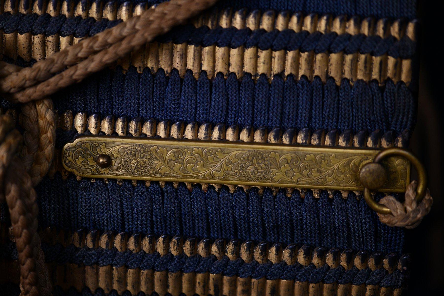 Raro Antiguo Original alto Rango Período Edo Samurai armadura Yoroi Japón Daimyō siglo XVIII y antes en venta