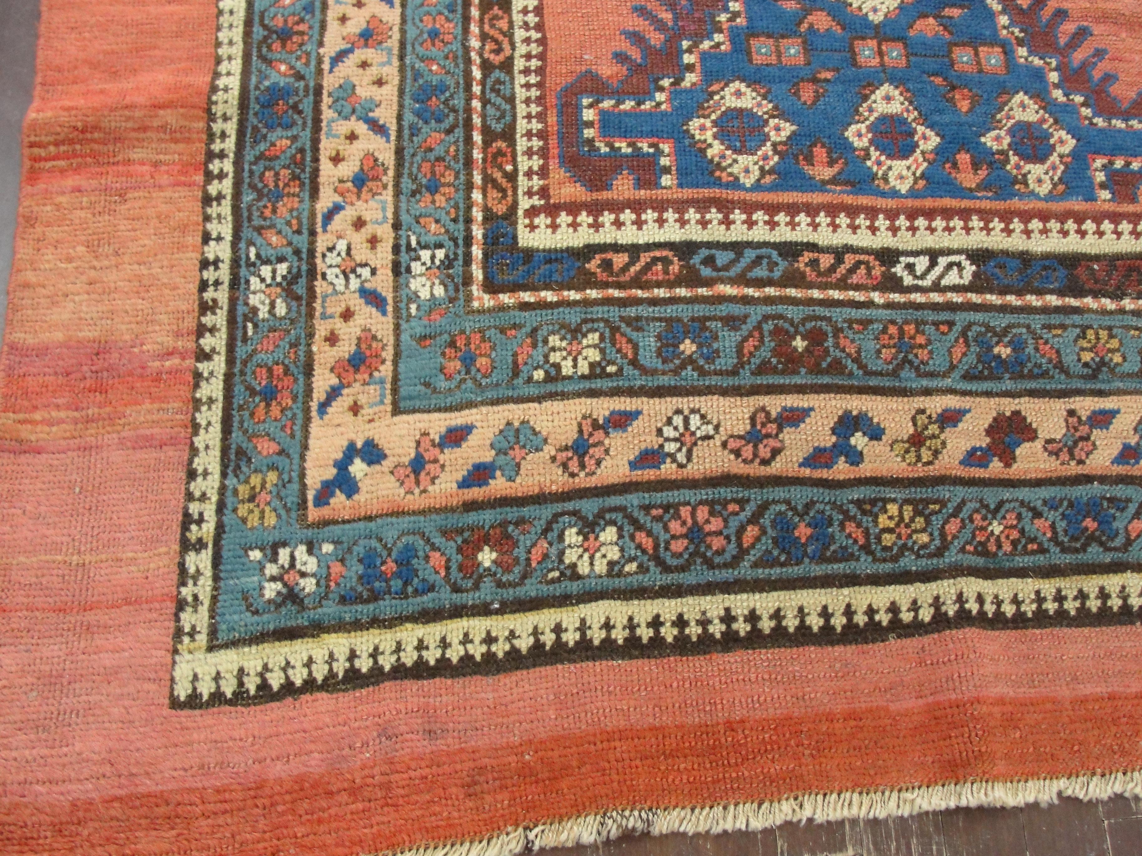  Antique Persian Afshar Rug, 4'1